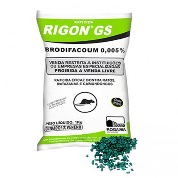 RATICIDA RIGON GIRASSOL GS 1 KG (50 x 20g)