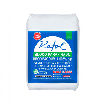 RATICIDA RATOL MINI-BLOCO 1kg (200 x 5g)