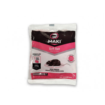 RATICIDA MAKI SOFT BAIT 200g (20 x 10g)
