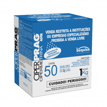 CIPERMETRINA CIPERPRAG 40 PM (50 x 20g)